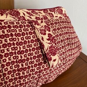 New Handmade Cotton Floral Clutch Purse